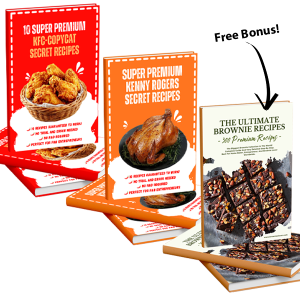 Combo Recipe KFC + Kenny Rogers! (FREE: 300 Ultimate Brownie Recipes!)